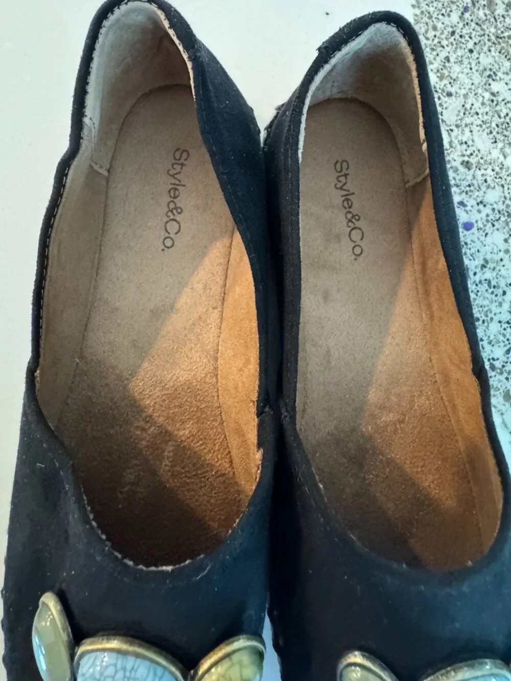 Style & Co Women’s Reevee Stitched-Trim Espadrille Flats